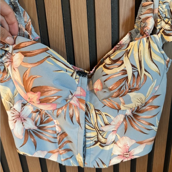 Windsor Tropical Floral Corset Top - Picture 3 of 5